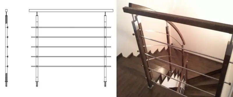 Stainless Steel Railing Variants