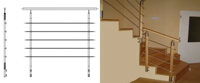 Stainless Steel Railing Variants