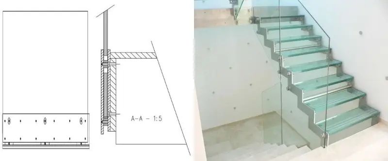 Varianty nerezového zábradlí