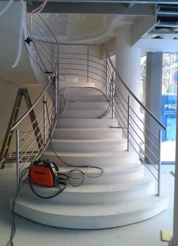 Stainless Steel Railings and Staircases