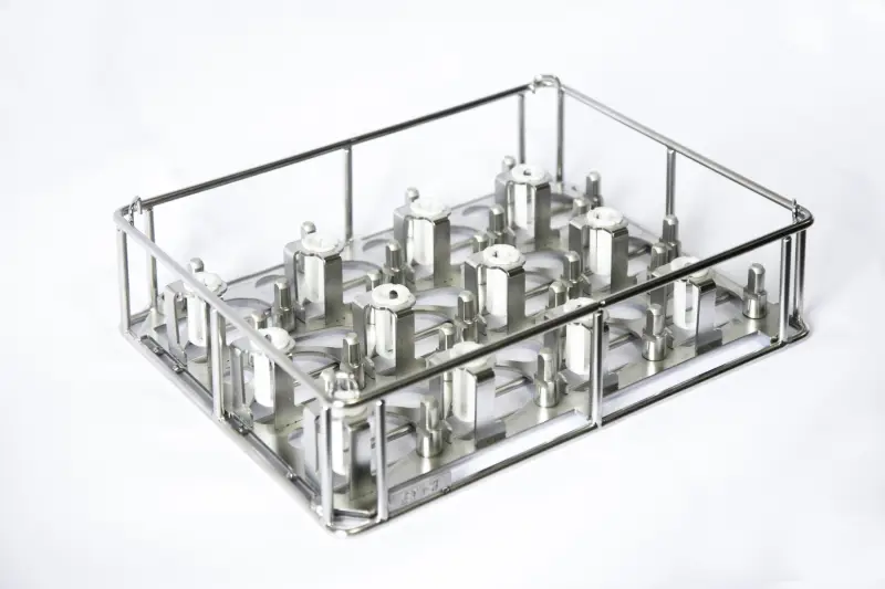 Nerezové paletky a koše